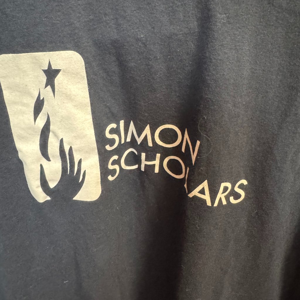 Next Level Simon Scholar Men Shirt Sz Large Euc